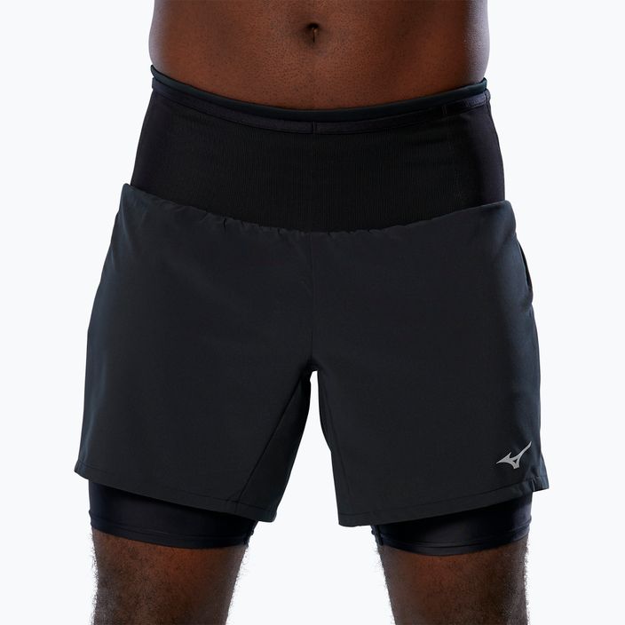 Мъжки къси панталони за бягане Mizuno Multi Pocket 7.5 black 3