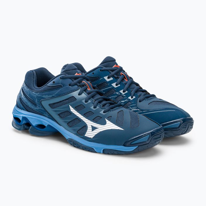 Мъжки обувки за волейбол Mizuno Wave Voltage navy blue V1GA216021 4
