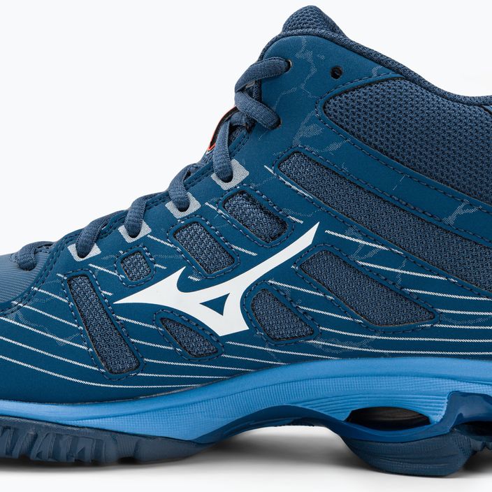 Мъжки обувки за волейбол Mizuno Wave Voltage Mid navy blue V1GA216521 12