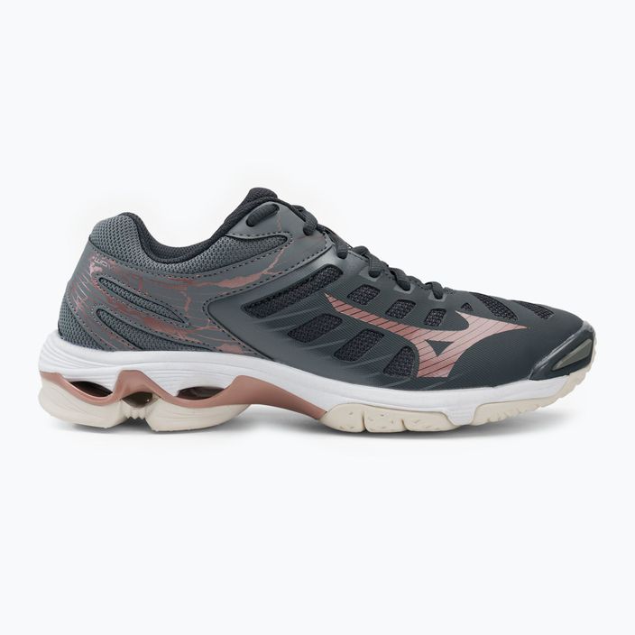 Дамски обувки за волейбол Mizuno Wave Voltage Ebony/Rose/Quiet Shade V1GC216035 2