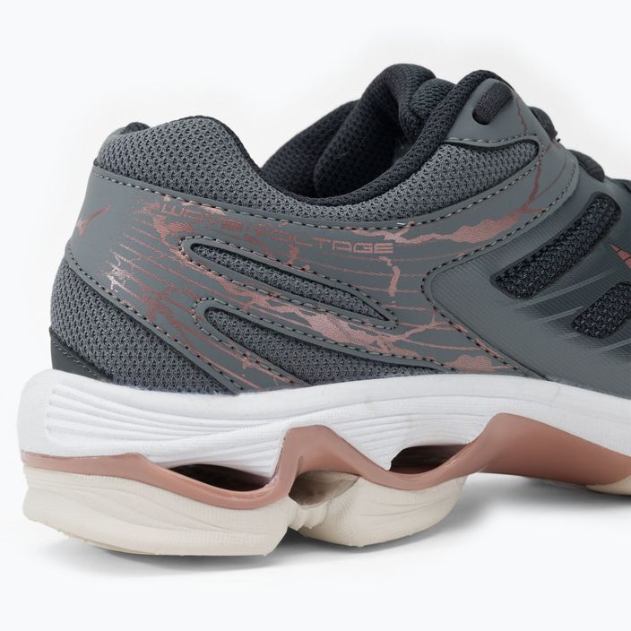 Дамски обувки за волейбол Mizuno Wave Voltage Ebony/Rose/Quiet Shade V1GC216035 11
