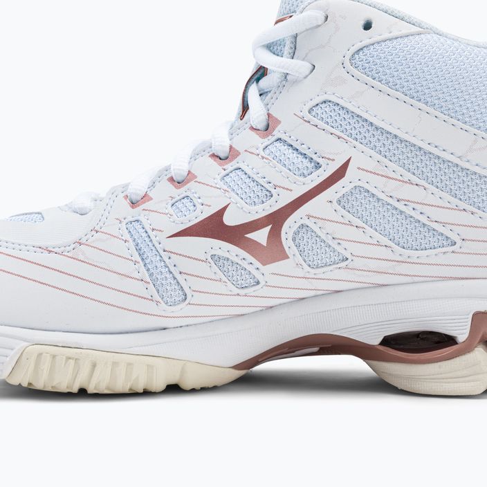 Дамски обувки за волейбол Mizuno Wave Voltage Mid white V1GC216536 10