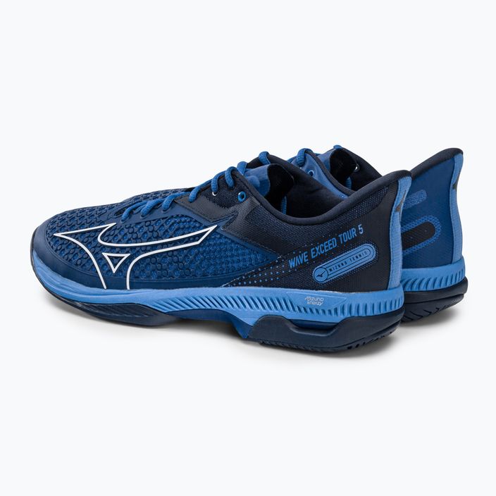 Мъжки обувки за тенис Mizuno Wave Exceed Tour 5 AC navy blue 61GA227026 3