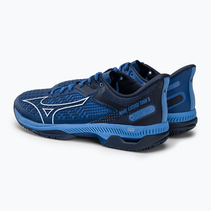 Мъжки обувки за тенис Mizuno Wave Exceed Tour 5 CC navy blue 61GC227426 3