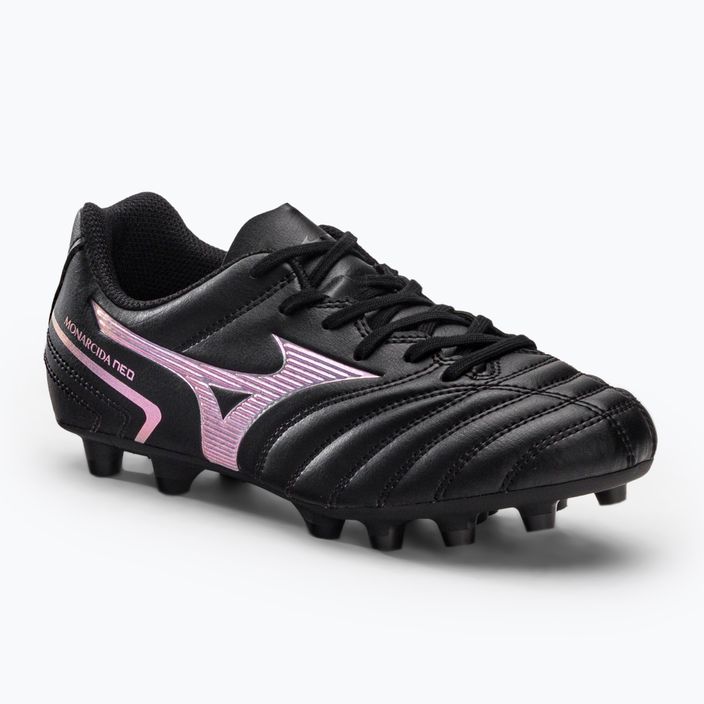 Детски футболни обувки Mizuno Monarcida II Sel MD черни P1GB222599