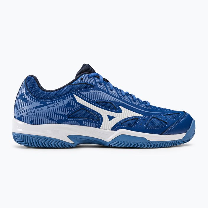 Мъжки обувки за тенис Mizuno Breakshot 3 CC navy blue 61GC212526 2