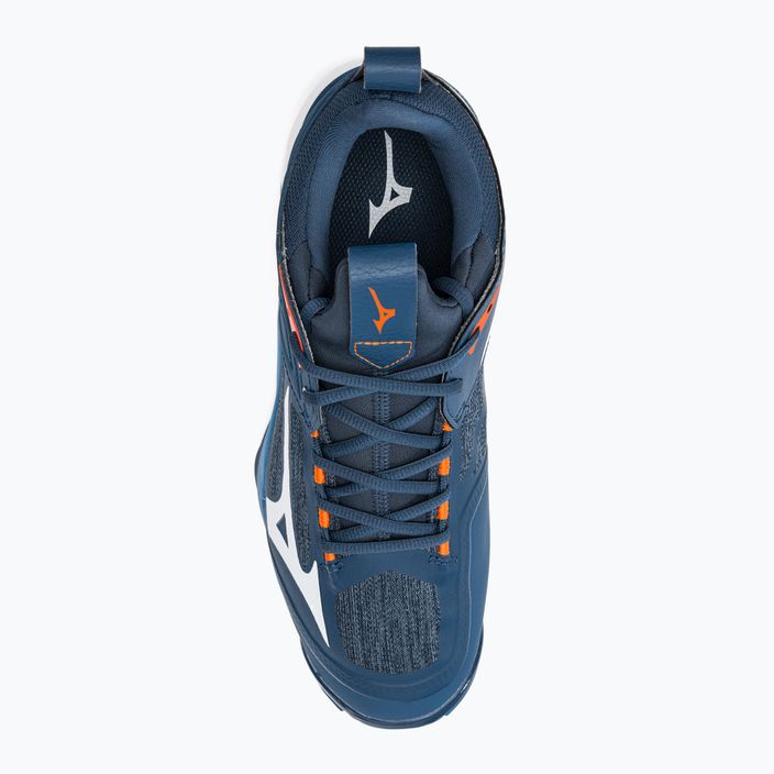 Мъжки обувки за волейбол Mizuno Wave Momentum 2 navy blue V1GA211212 6