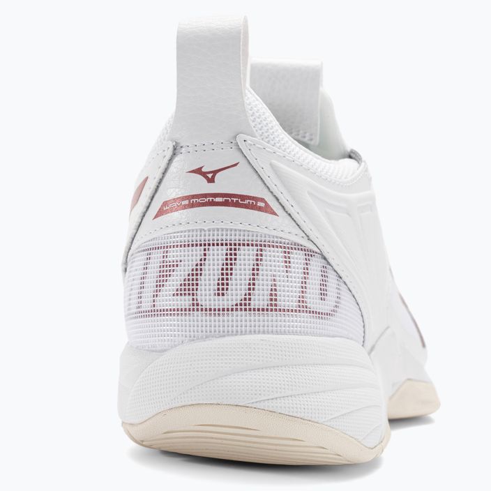 Мъжки обувки за волейбол Mizuno Wave Momentum 2 white/rose/snow white 10