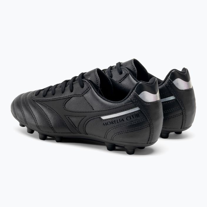 Детски футболни обувки Mizuno Morelia II Club AG черни P1GB221799 3