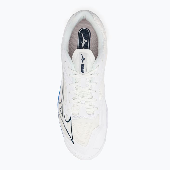 Мъжки обувки за волейбол Mizuno Wave Lightning Z7 undyed white/moonlit ocean/peace blue 7