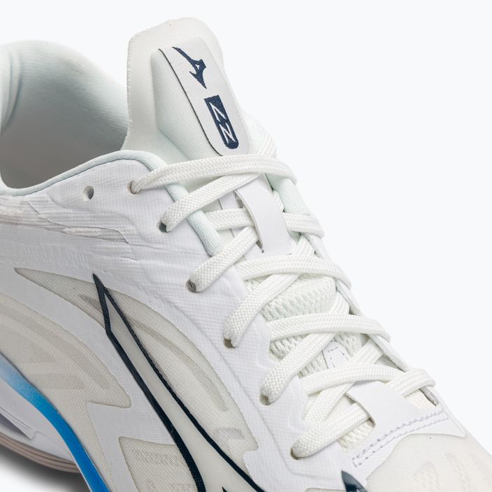 Мъжки обувки за волейбол Mizuno Wave Lightning Z7 undyed white/moonlit ocean/peace blue 9