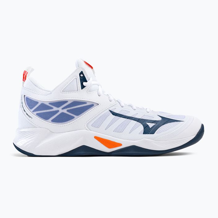 Мъжки обувки за волейбол Mizuno Wave Dimension Mid white V1GA224522 2