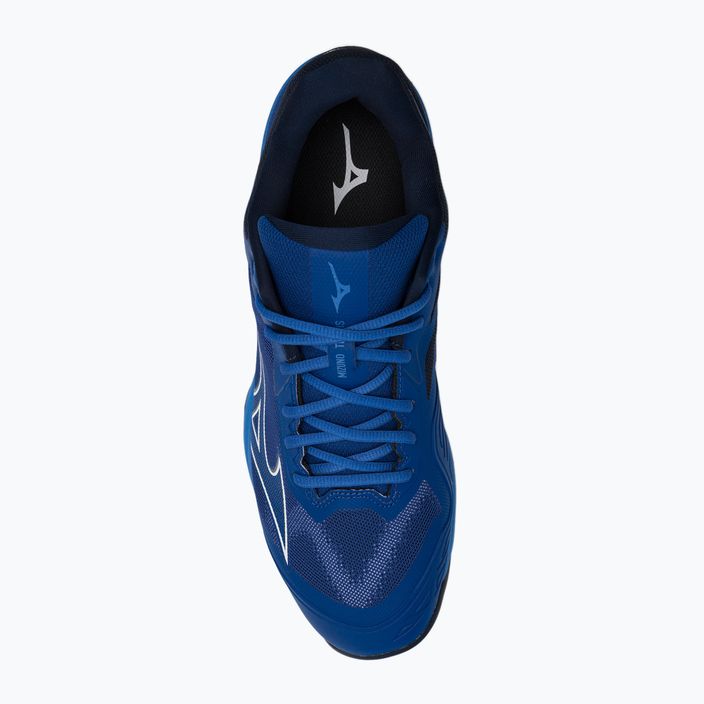 Мъжки обувки за тенис Mizuno Wave Exceed Light AC navy blue 61GA221826 6
