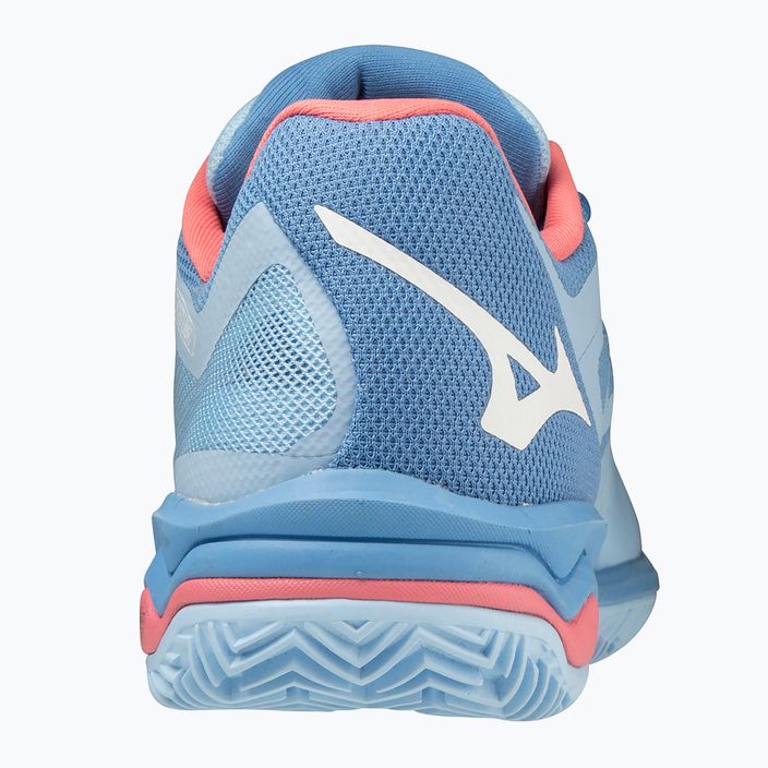 Дамски обувки за тенис Mizuno Wave Exceed Light CC blue 61GC222121 14