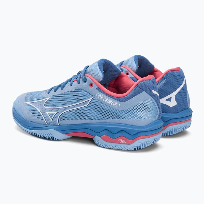 Дамски обувки за тенис Mizuno Wave Exceed Light CC blue 61GC222121 3