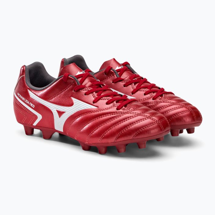 Детски футболни обувки Mizuno Monarcida II Sel MD червени P1GB222560 4