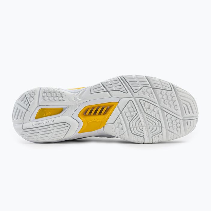 Мъжки обувки за хандбал Mizuno Wave Stealth V white X1GA180013 5