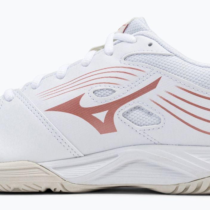 Дамски обувки за волейбол Mizuno Cyclone Speed 3 white/pink V1GC2180K36_36.0/3.5 10