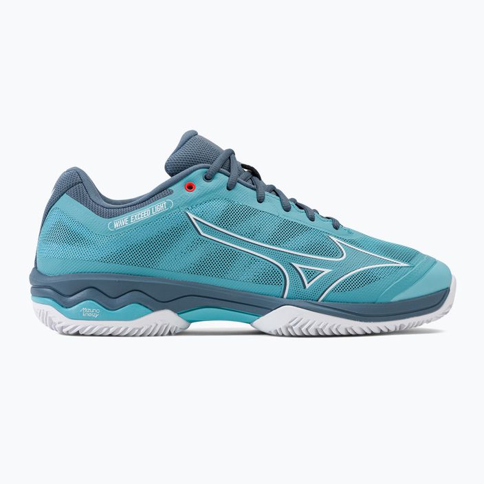 Мъжки обувки за тенис Mizuno Wave Exceed Light CC blue 61GC222032 2