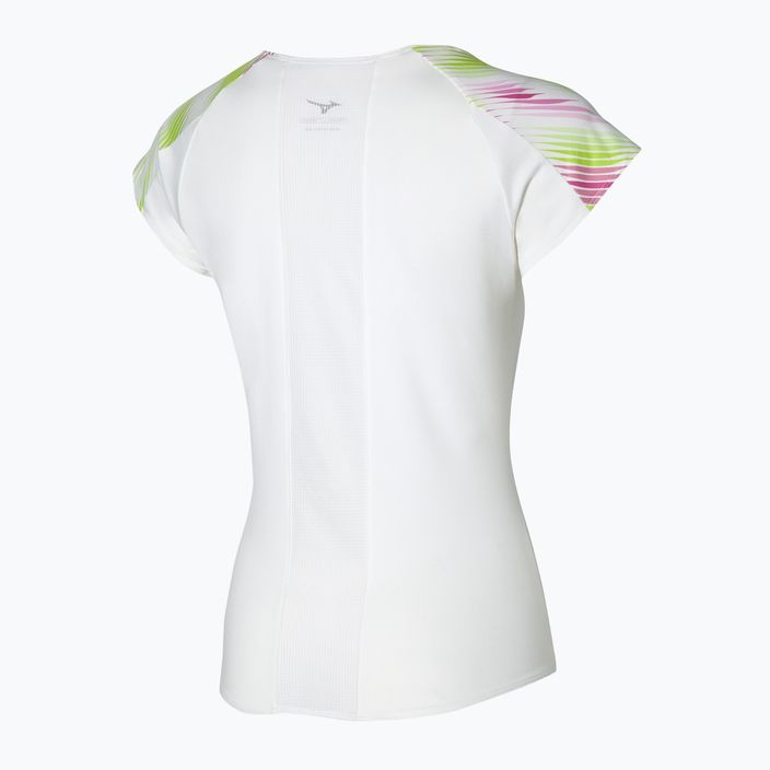 Дамска тениска за бягане Mizuno Printed Tee white 62GAA20198 2