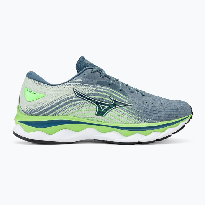 Мъжки обувки за бягане Mizuno Wave Sky 6 china blue/white/909 c 2