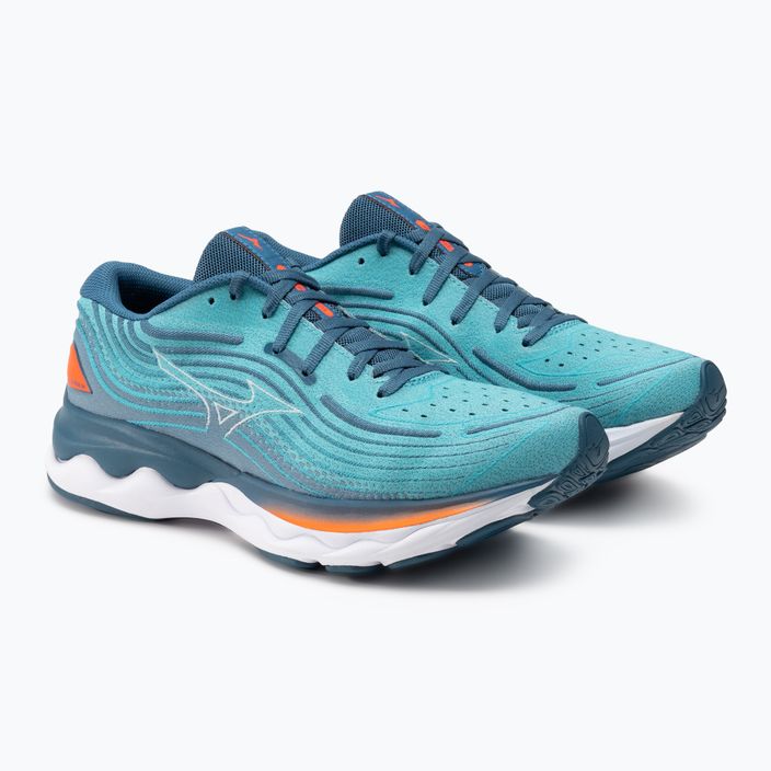 Мъжки обувки за бягане Mizuno Wave Skyrise 4 blue J1GC230901 4