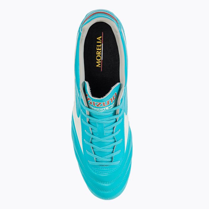 Футболни обувки Mizuno Morelia II Pro синьо и бяло P1GA231325 6