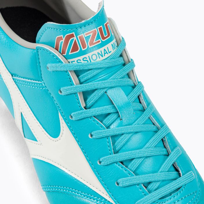 Футболни обувки Mizuno Morelia II Pro синьо и бяло P1GA231325 8