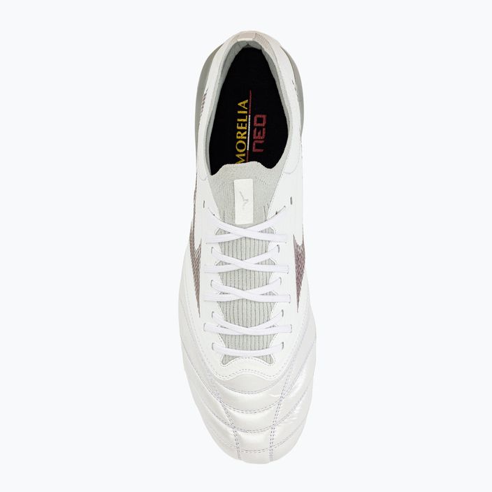 Мъжки футболни обувки Mizuno Morelia Neo III Beta Elite бели P1GA239104 6