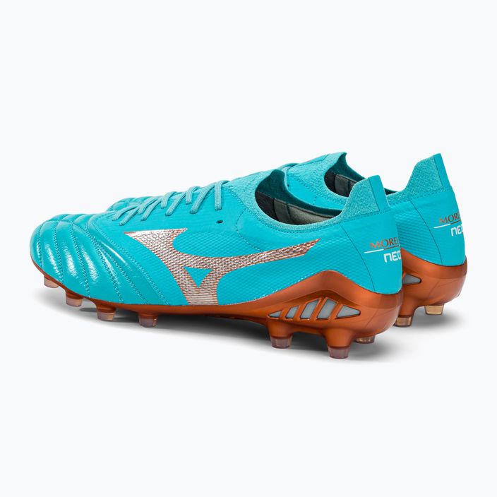 Футболни обувки Mizuno Morelia Neo III Beta Elite, сини P1GA239125 3