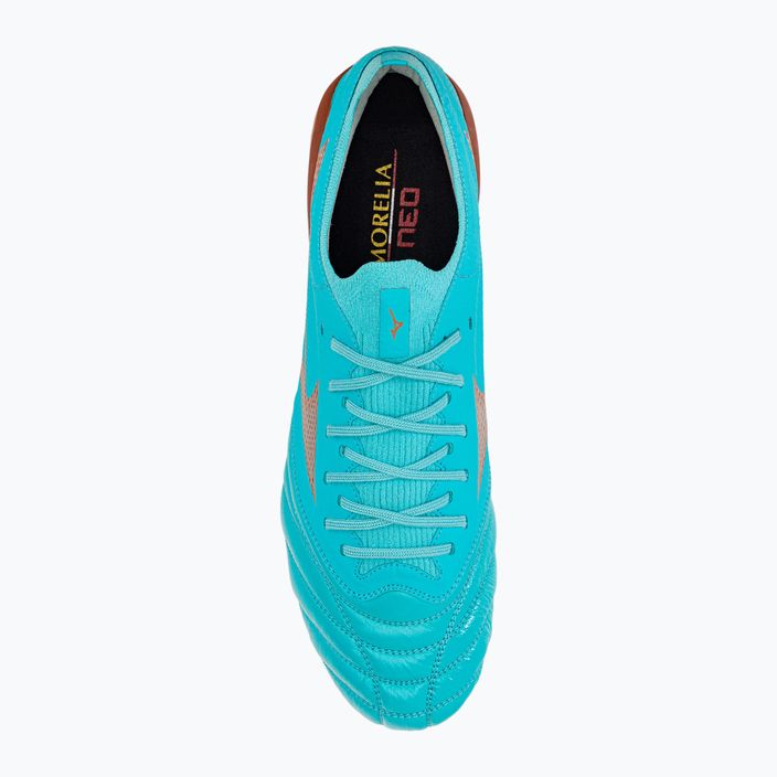 Футболни обувки Mizuno Morelia Neo III Beta Elite, сини P1GA239125 6