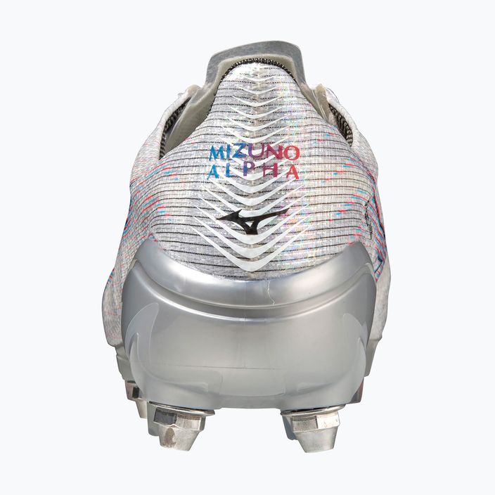 Мъжки футболни обувки Mizuno Alpha JP Mix white/ignition red/ 801 c 15