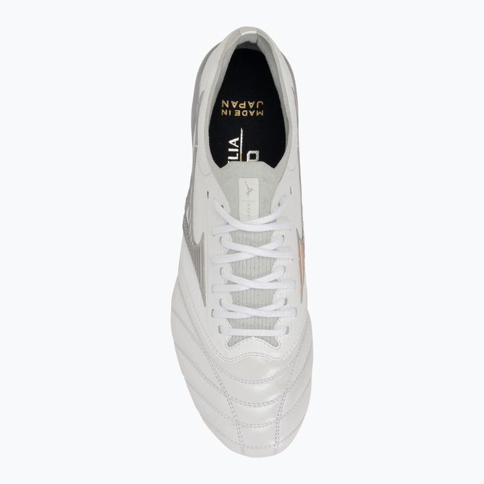 Mizuno Morelia Neo III Beta JMP футболни обувки бяло/холограмно/студено сиво 3c 6