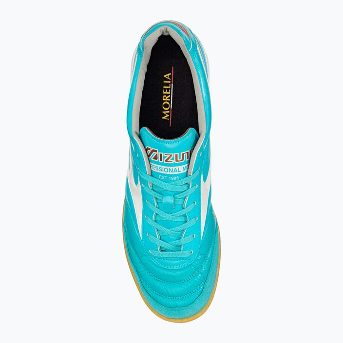 Mizuno Morelia Sala Elite IN футболни обувки сини Q1GA230125 6