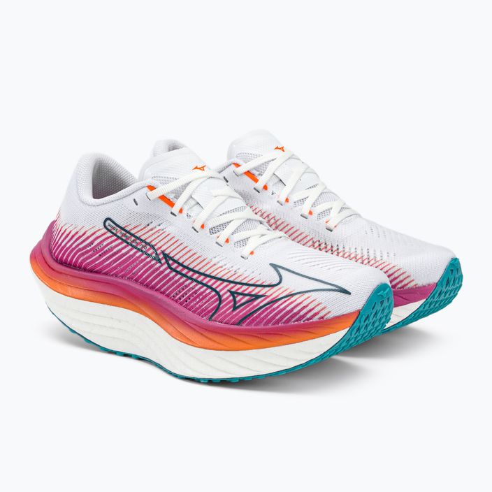 Обувки за бягане Mizuno Wave Rebellion Pro в бяло и розово J1GD231721 6