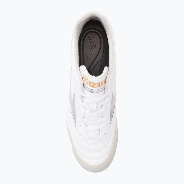 Mizuno Morelia Sala Classic TF футболни обувки бели Q1GB230203 6