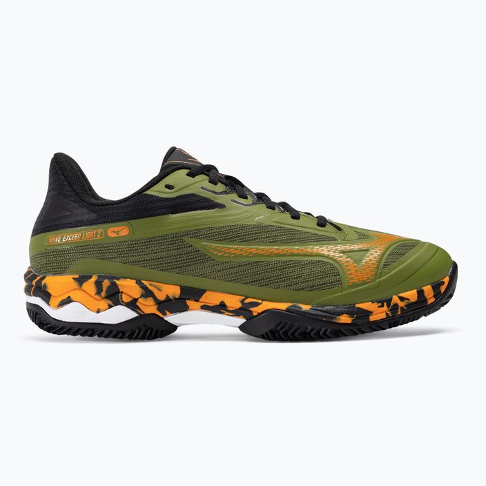 Мъжки обувки Mizuno Wave Exceed Light 2 Padel calliste green / vibrant orange / black 2