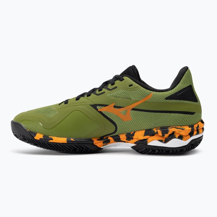 Мъжки обувки Mizuno Wave Exceed Light 2 Padel calliste green / vibrant orange / black 10