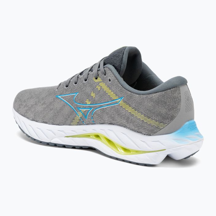 Мъжки обувки за бягане Mizuno Wave Inspire 19 grey/jet blue/bolt2neon 3