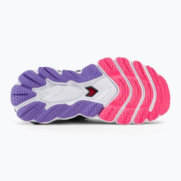 Дамски обувки за бягане Mizuno Wave Sky 7 pblue/white/high vs pink 5