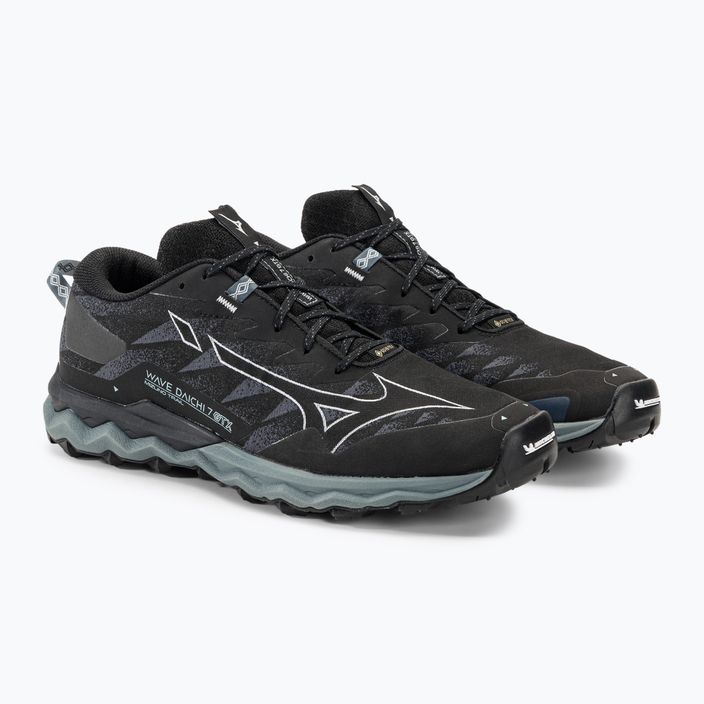 Мъжки обувки за бягане Mizuno Wave Daichi 7 GTX black/ombre blue/stormy weather 5