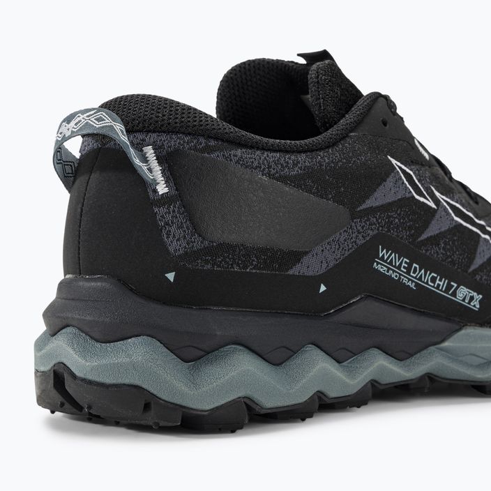 Мъжки обувки за бягане Mizuno Wave Daichi 7 GTX black/ombre blue/stormy weather 10