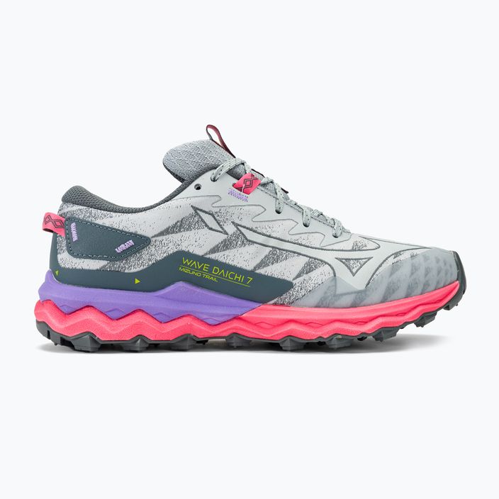 Дамски обувки за бягане Mizuno Wave Daichi 7 pblue/h-vis pink/ppunch 2