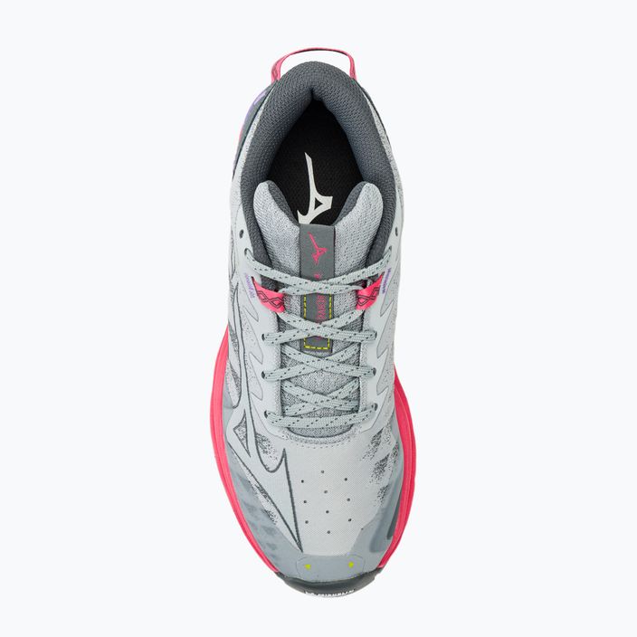 Дамски обувки за бягане Mizuno Wave Daichi 7 pblue/h-vis pink/ppunch 5