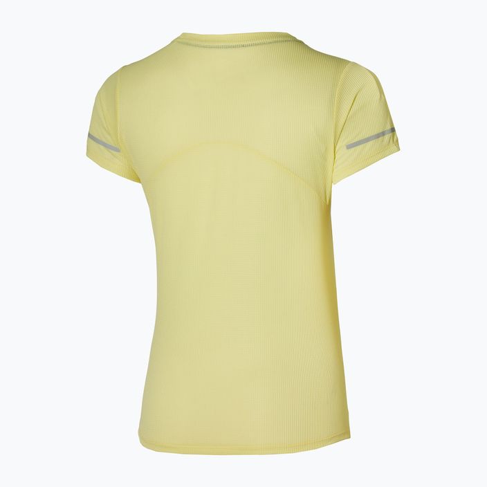 Дамска тениска за бягане Mizuno DryAeroFlow Tee бледо лайм жълто 2