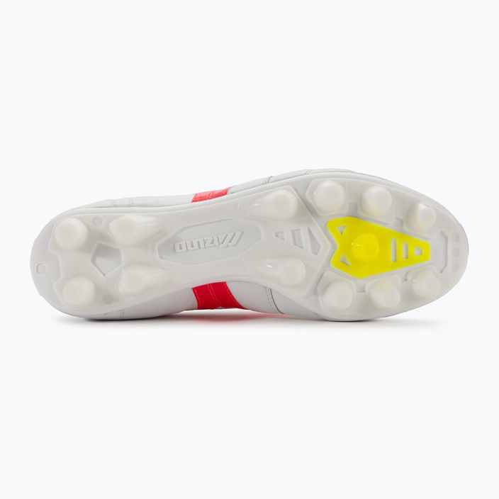 Мъжки футболни обувки Mizuno Morelia II Elite MD white/flery coral2/bolt2 5