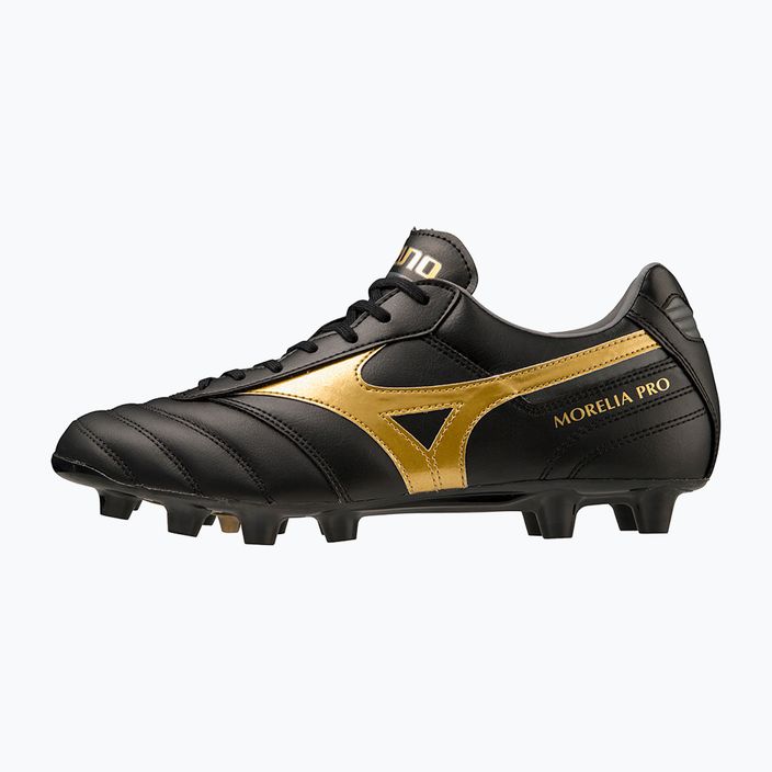 Мъжки футболни обувки Mizuno Morelia II PRO MD black/gold/dark shadow 8