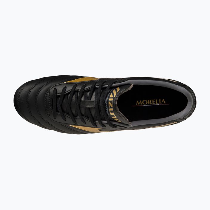 Мъжки футболни обувки Mizuno Morelia II PRO MD black/gold/dark shadow 10