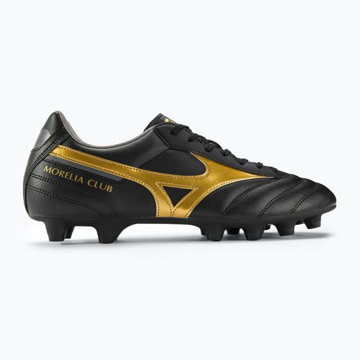 Мъжки футболни обувки Mizuno Morelia II Club MD black/gold/dark shadow 2