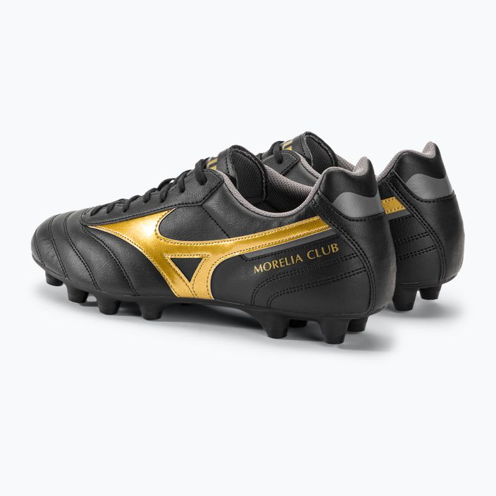 Мъжки футболни обувки Mizuno Morelia II Club MD black/gold/dark shadow 4